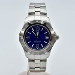 タグホイヤー　プロフェッショナル　wk1110 ブラック文字盤　腕時計　メンズ タグホイヤー プロフェッショナル 黒文字盤 SS/QZ WK1110 買取実績