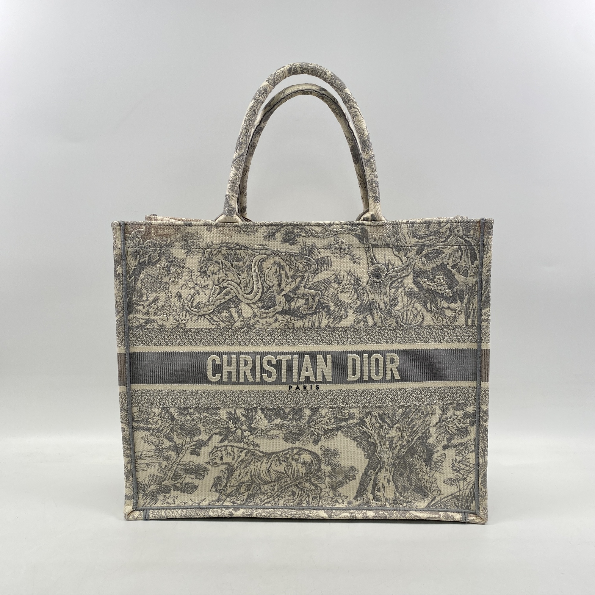 ディオール ブックトート ラージ キャンバス Bランク