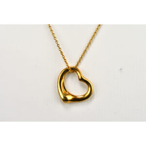 ティファニー オープンハート ネックレス 750YG 買取実績【買取日：2025年12月3日】