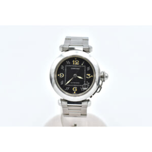 カルティエ パシャC 黒文字盤 SS/AT W31043M7 買取実績【買取日：2025年12月3日】