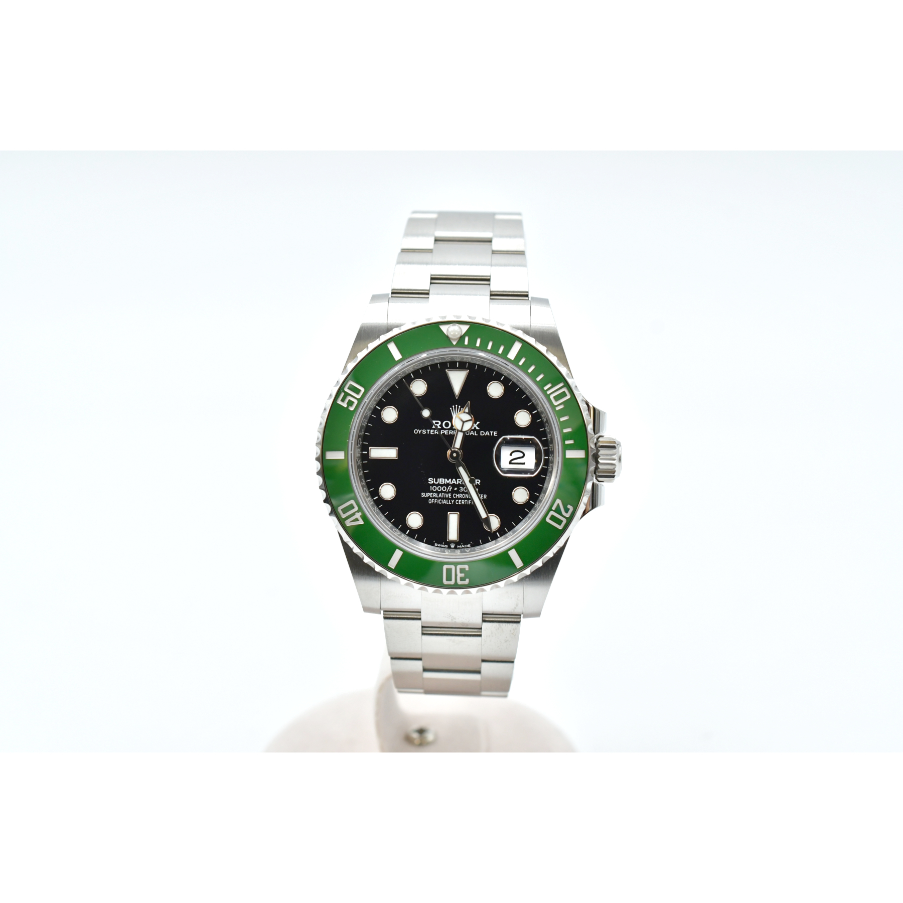 ロレックス サブマリーナーデイト 黒文字盤 SS/AT SAランク