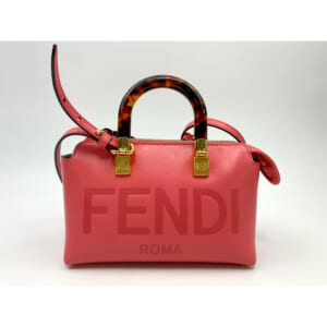 フェンディ バイザウェイミニ レザー ピンク 8BS067
