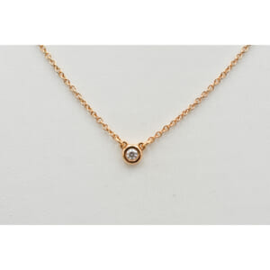 ティファニー バイザヤード 1PDネックレス 750PG 3.7 買取実績【買取日：2025年12月4日】