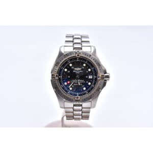 ブライトリング スーパーオーシャンデイト 青文字盤 SS/AT A17390 買取実績【買取日：2025年8月15日】