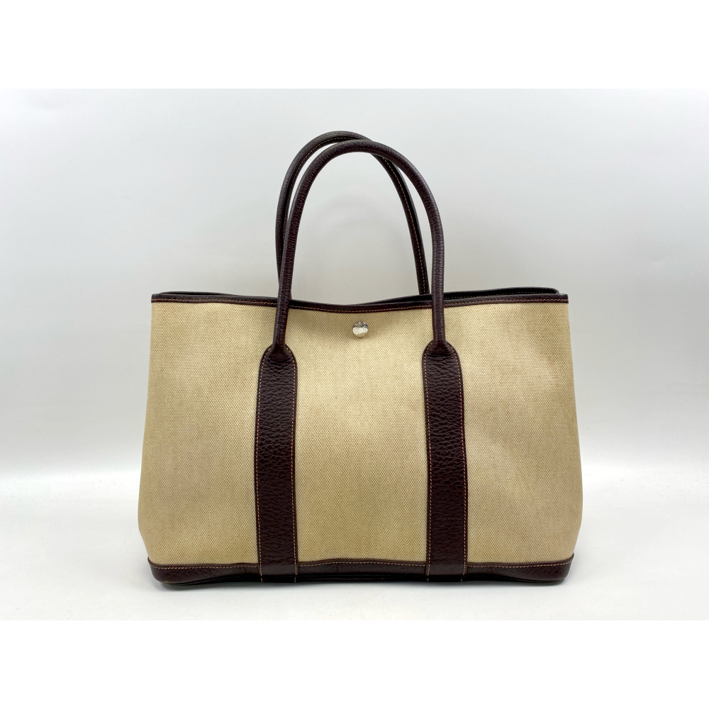 エルメス ガーデンパーティPM トワルアッシュ×ネゴンダ SV金具 買取 