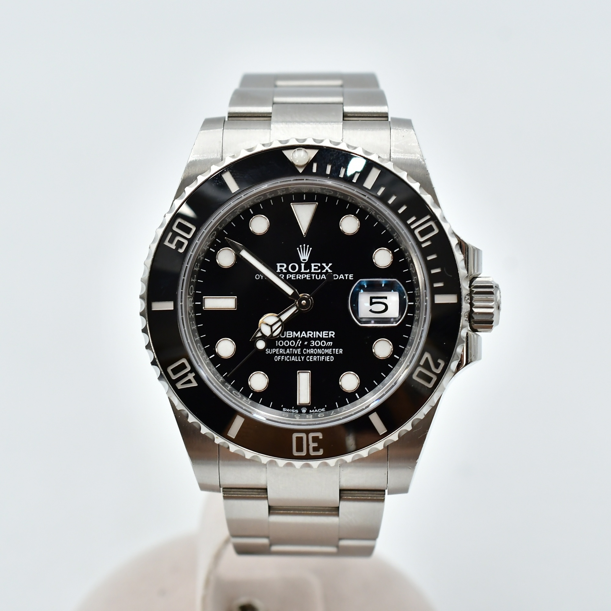 ロレックス サブマリーナーデイト 黒文字盤 SS/AT Bランク