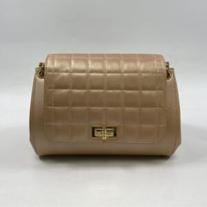 シャネル CHANEL 2.55 チョコバー チェーンショルダーバッグ ベージュ ラム GD金具 買取実績【買取日：2025年11月2日】