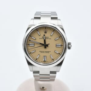 ロレックス オイスターパーペチュアル41 ベージュ文字盤 SS/AT 134300 買取実績【買取日：2025年12月6日】