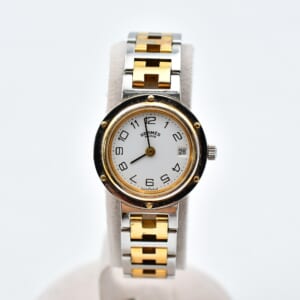 エルメス クリッパー ホワイト文字盤 SS/クォーツ 買取実績【買取日：2026年1月25日】