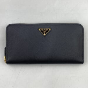 プラダ サフィアーノ ラウンドファスナー長財布 黒 GD金具 1ML506 買取実績【買取日：2026年1月5日】