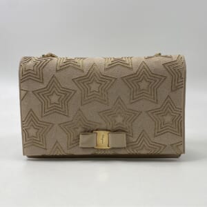 サルヴァトーレ フェラガモ ヴァラ ジニースターズ ベージュ GD金具 買取実績【買取日：2026年1月19日】