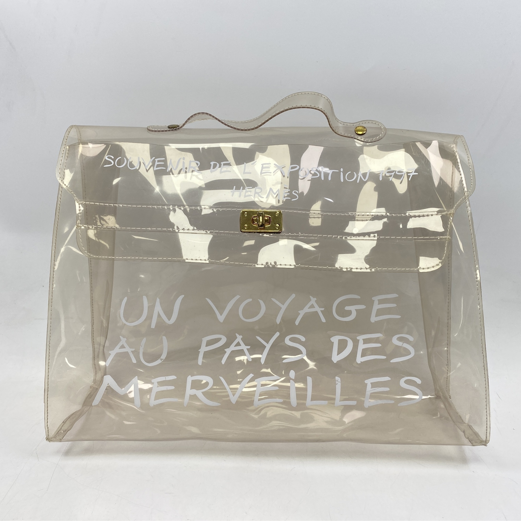 エルメス ビニールケリー クリア ビニール Bランク