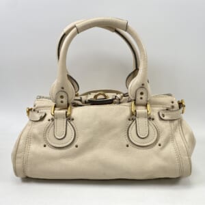 クロエ パディントン ハンドバッグ ベージュ レザー 買取実績【買取日：2026年1月16日】