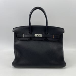 エルメス バーキン35 黒 トゴ SV金具 □Q刻印 買取実績【買取日：2026年1月20日】