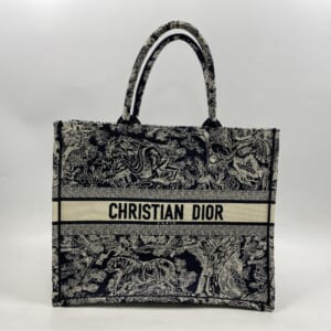 ディオール ブックトート ラージ リバース トワル ドゥ ジュイ エンブロイダリー ネイビー キャンバス 買取実績【買取日：2026年1月18日】