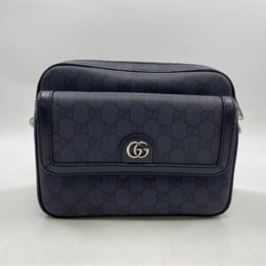 グッチ GGスプリームキャンバス オフィディア スモール クロスボディバッグ ダークブルー 802170 買取実績【買取日：2026年1月18日】
