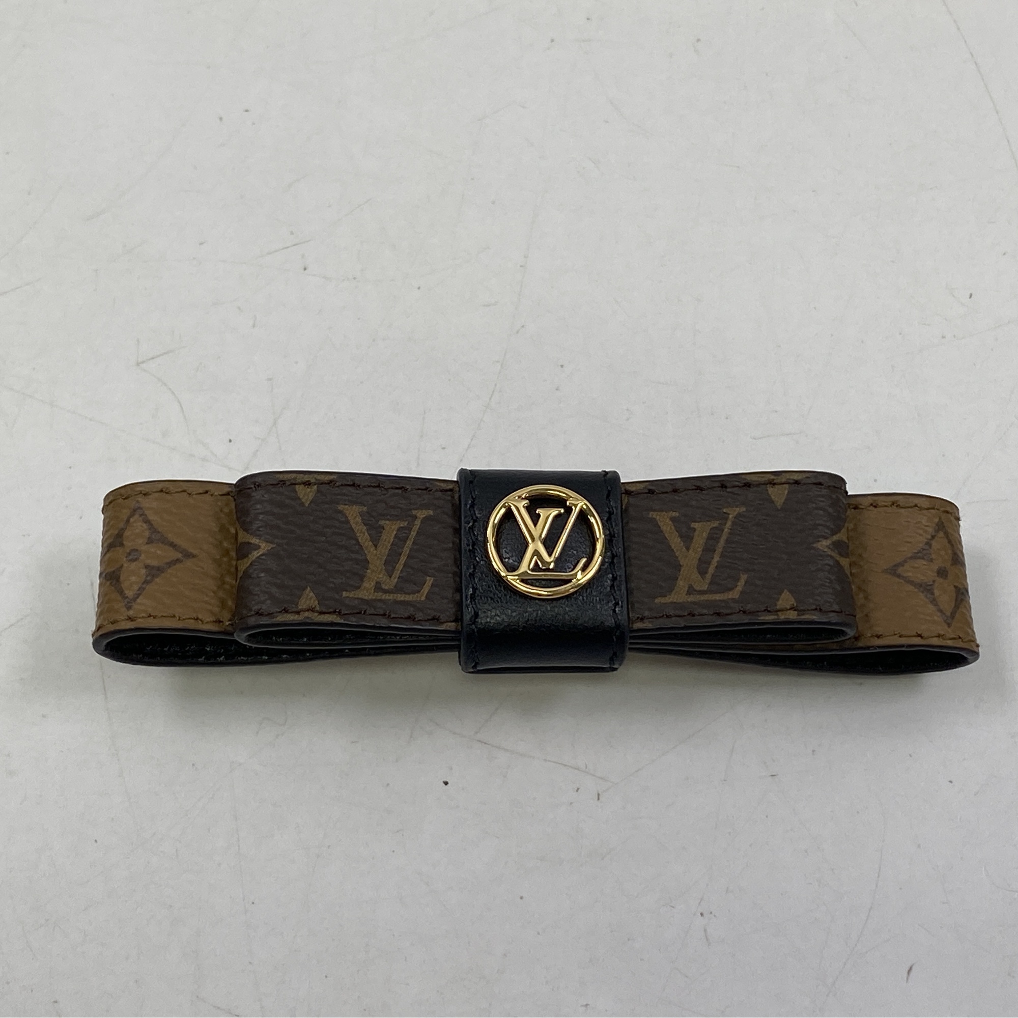 ルイ・ヴィトン モノグラム バレッタ・マイ LV ボウ Aランク