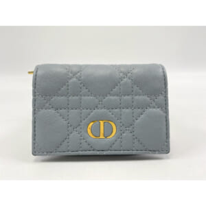 ディオール カロ カナージュ ウォレット クラウドブルー GD金具 買取実績【買取日：2026年1月23日】