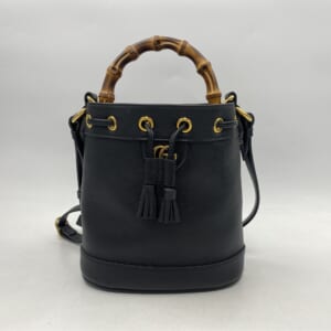 グッチ GG バンブー ダイアナ 2wayバッグ ハンドバッグ ショルダーバッグブラック レザー 724652 724652 買取実績【買取日：2025年12月3日】