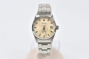 ロレックス オイスターデイト プレジション シルバー文字盤 SS/手巻き 6466 買取実績【買取日：2025年7月11日】