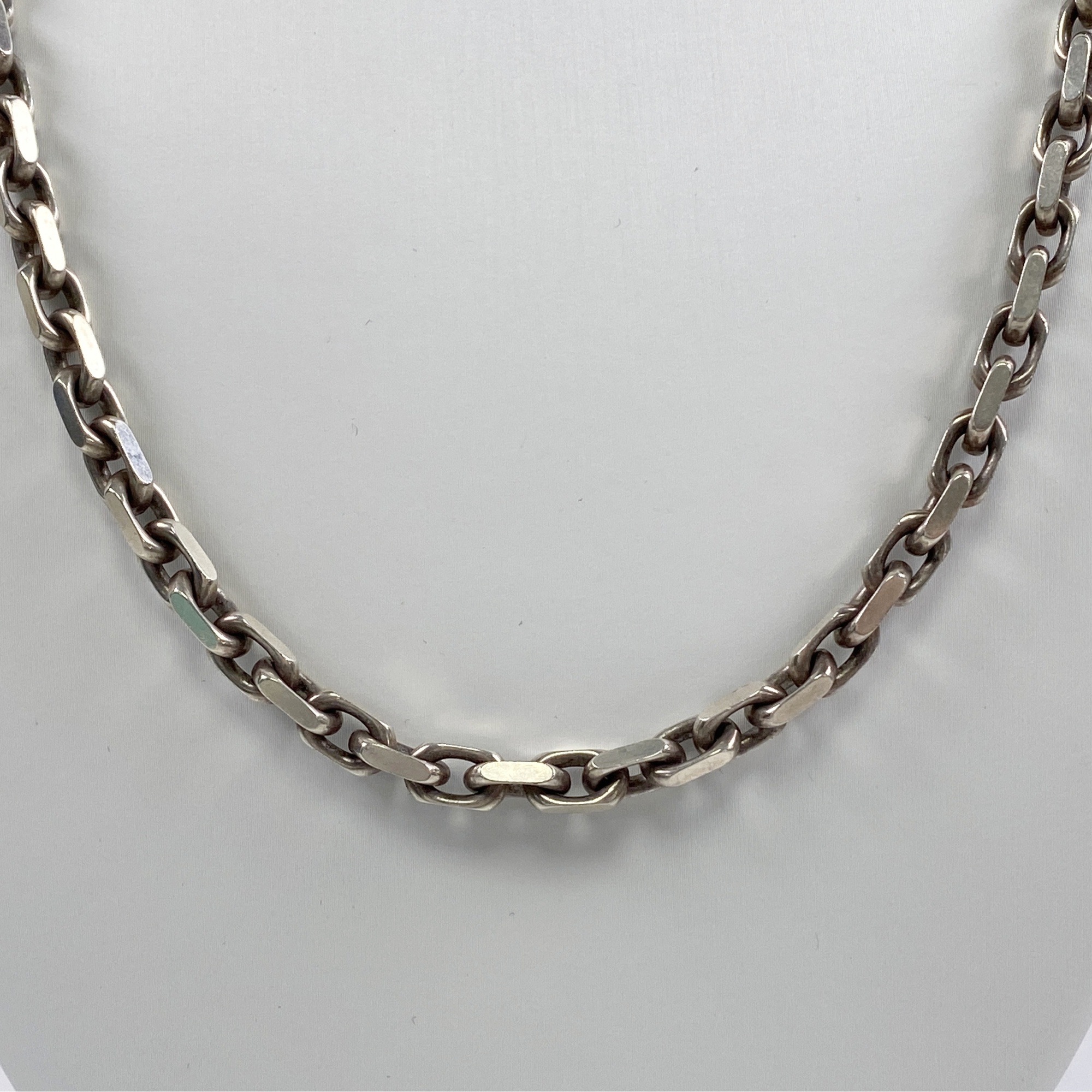 ティファニー メイカーズ チェーンネックレス 925×750YG Bランク