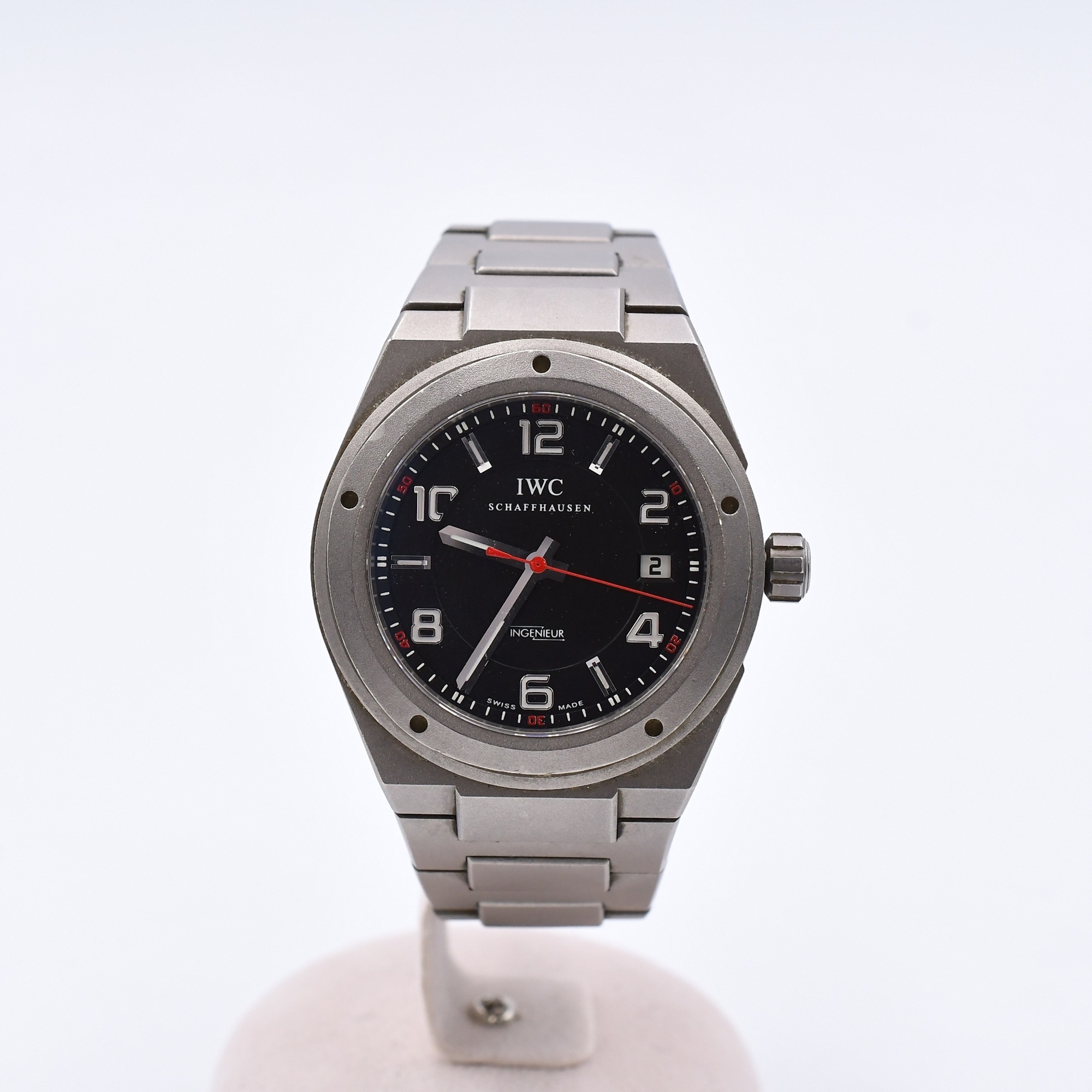 IWC インヂュニア 黒文字盤 Ti/AT Bランク