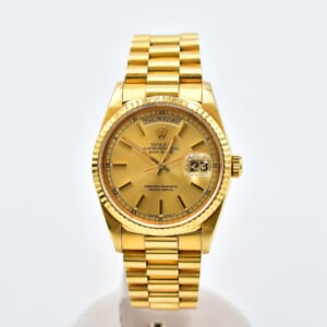 ロレックス デイデイト シャンパン文字盤 YG/AT 18238 買取実績【買取日：2026年1月27日】