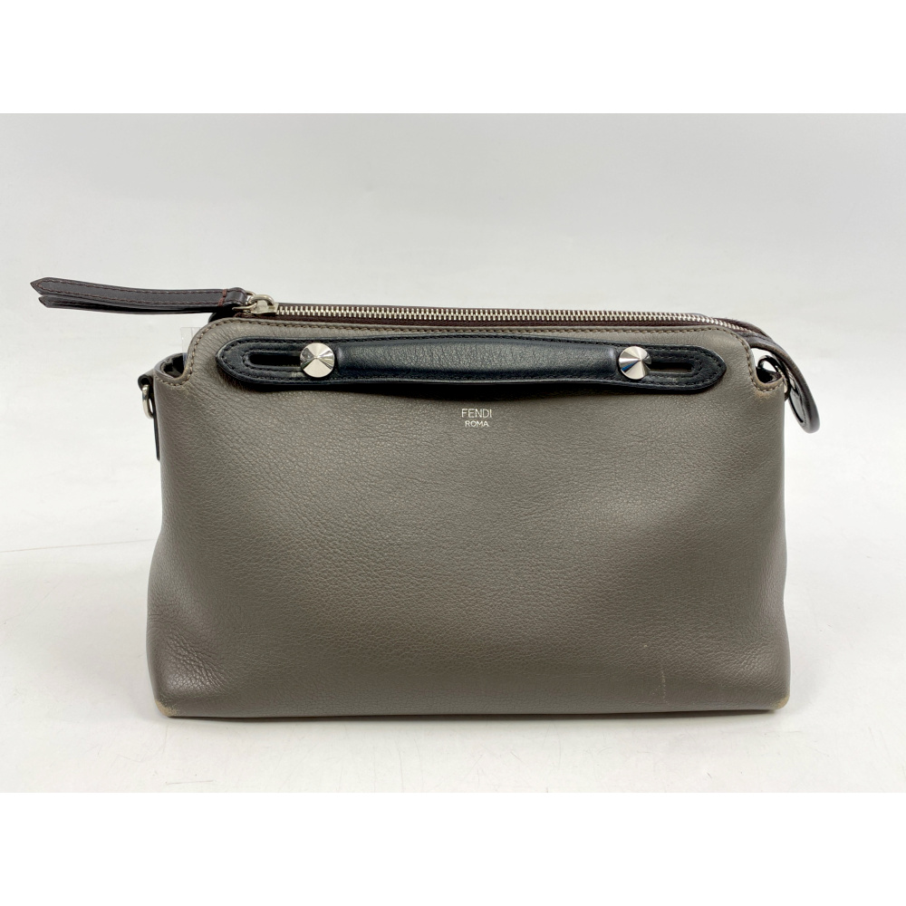 フェンディ バイザウェイ ミディアム ハンドバッグ グレージュ 8BL146