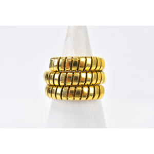 ブルガリ トゥボガス 3蓮リング K18YG #11 買取実績【買取日：2025年9月6日】