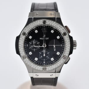 ウブロ ビッグ・バン スティール シャイニー 黒文字盤 SS/AT 341.SX.1270.VR.1104 買取実績【買取日：2025年10月22日】