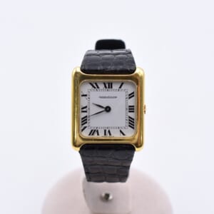 ジャガー・ルクルト レベルソ デュオフェイス シルバー文字盤 SS×革/AT