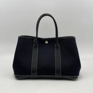 エルメス ガーデンパーティTPM 黒 トワルオフィシエ×ネゴンダ SV金具 □H 買取実績【買取日：2025年11月11日】