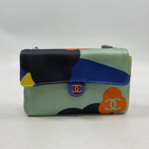 シャネル ココマーク プリント ミニ チェーンショルダーバッグ サテン グリーン 買取実績【買取日：2026年1月20日】