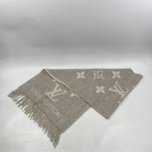 ルイ・ヴィトン モノグラム カシミヤマフラー 白 M71126 買取実績【買取日：2026年1月6日】