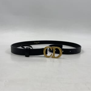 ディオール CDロゴ ベルト 黒 レザー 買取実績【買取日：2026年1月5日】