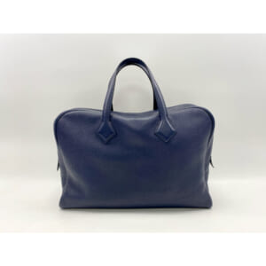 エルメス プリュム40 ブルーネイビー トリヨン SV金具 X刻印 買取実績【買取日：2025年9月4日】