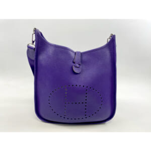 エルメス エブリンPM パープル SV金具 □M刻印 買取実績【買取日：2025年7月29日】