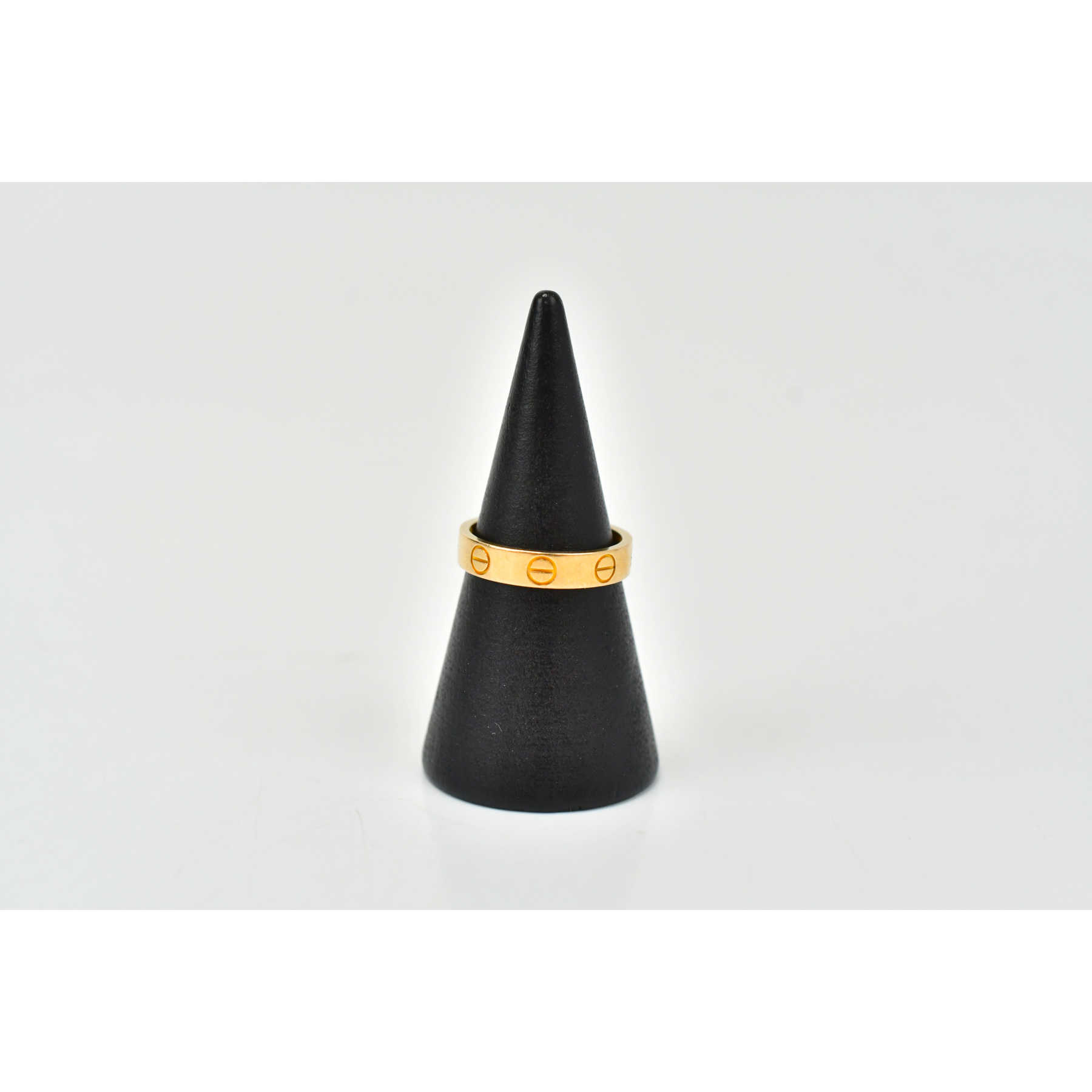 カルティエ ミニラブ リング Au750 YG #48 Bランク