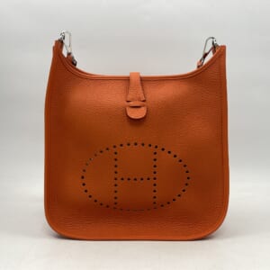 エルメス エブリンⅡ PM オレンジポピー トリヨン SV金具 Z刻印 買取実績【買取日：2025年11月3日】
