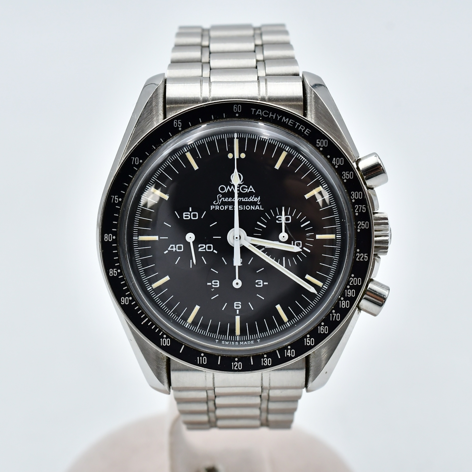オメガ スピードマスター プロフェッショナル 黒文字盤 SS/手巻き Bランク