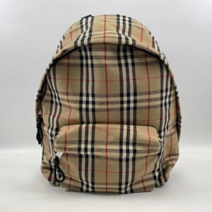 バーバリー リュック バッグパック ノバチェック ベージュ コットン ナイロン 買取実績【買取日：2026年1月17日】