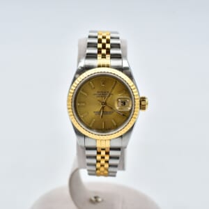 ロレックス デイトジャスト シャンパン文字盤 SS×YG/AT 69173 買取実績【買取日：2026年1月26日】