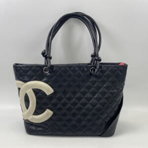 シャネル カンボンライン トートバッグ 黒 ラムスキン 買取実績【買取日：2026年1月20日】