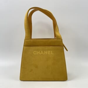 シャネル ロゴ ハンドバッグ イエロー スエード レザー 買取実績【買取日：2026年1月20日】