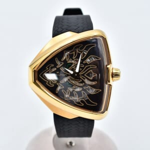 ハミルトン ベンチュラ ドラゴン 黒 スケルトン文字盤 SS×ラバー/AT H245250 買取実績【買取日：2026年1月4日】