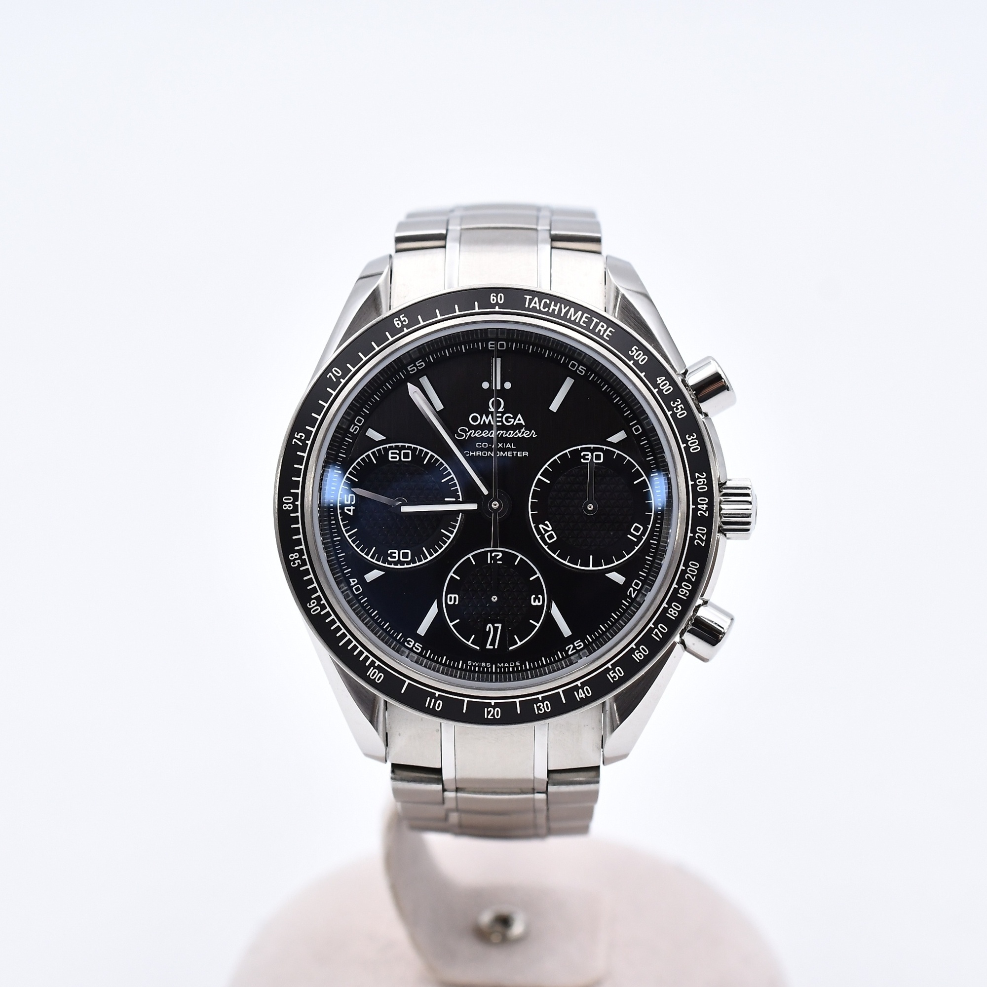 オメガ スピードマスター レーシング 黒文字盤 SS/AT SAランク