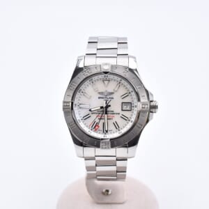 ブライトリング アベンジャー GMT ホワイトシェル文字盤 SS/AT A32390 買取実績【買取日：2026年1月6日】