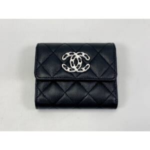 シャネル 19 ナインティーン スモール ウォレット ブラック キャビアスキン AP3711 買取実績【買取日：2025年10月2日】