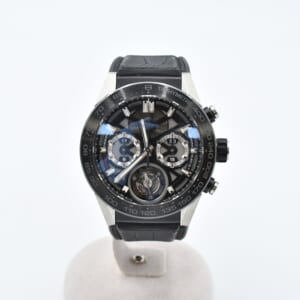 タグホイヤー カレラキャリバーホイヤー02 トゥールビヨン スケルトン文字盤 Ti×ラバー/AT CAR5A8Y 買取実績【買取日：2025年11月23日】