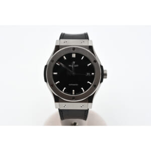 ウブロ クラシックフュージョン 黒文字盤 Ti×ラバー/AT 542.NX.1270.LR 買取実績【買取日：2025年11月24日】